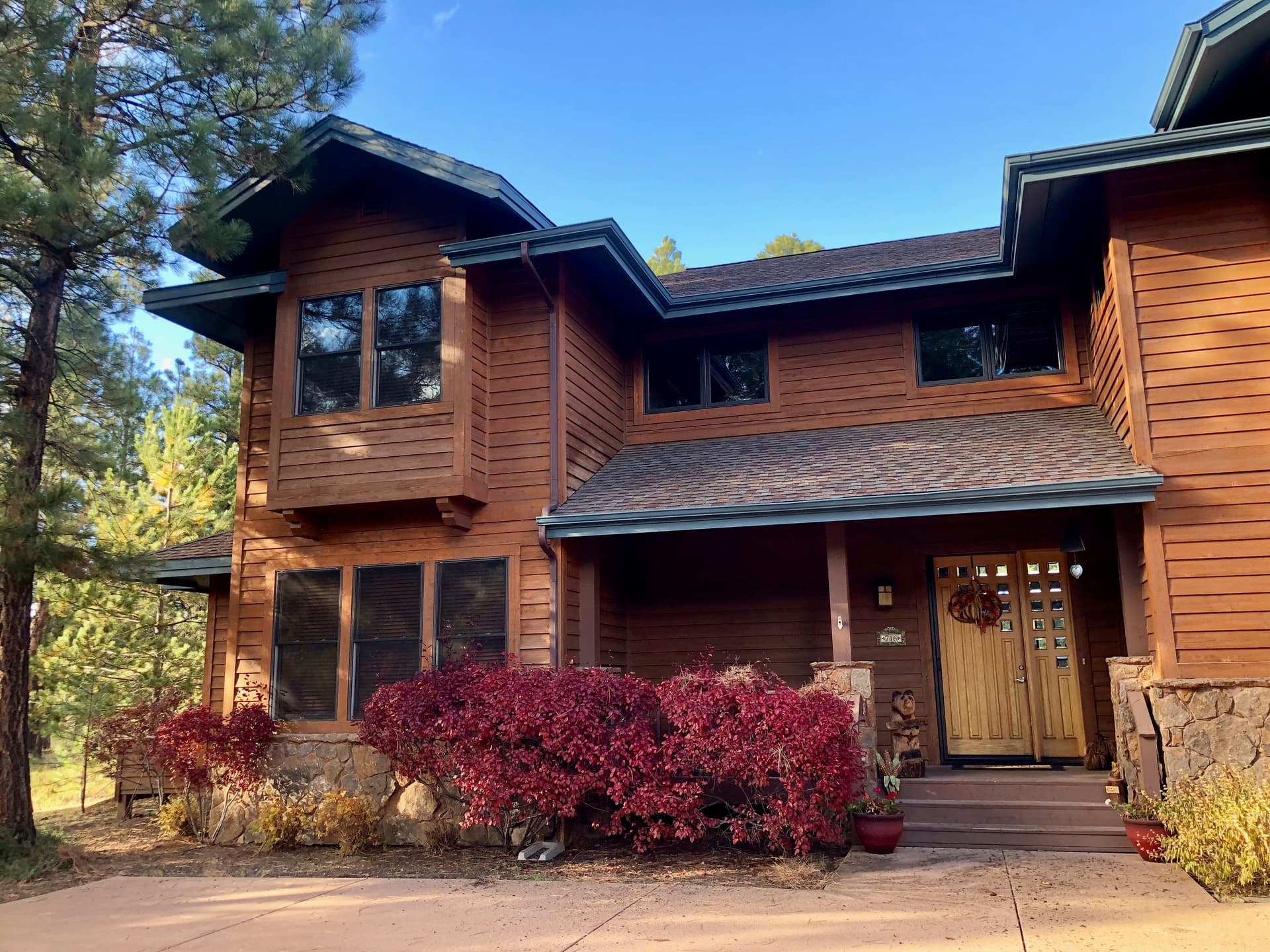 Gutter work by ACME Gutter Co. in Flagstaff, AZ