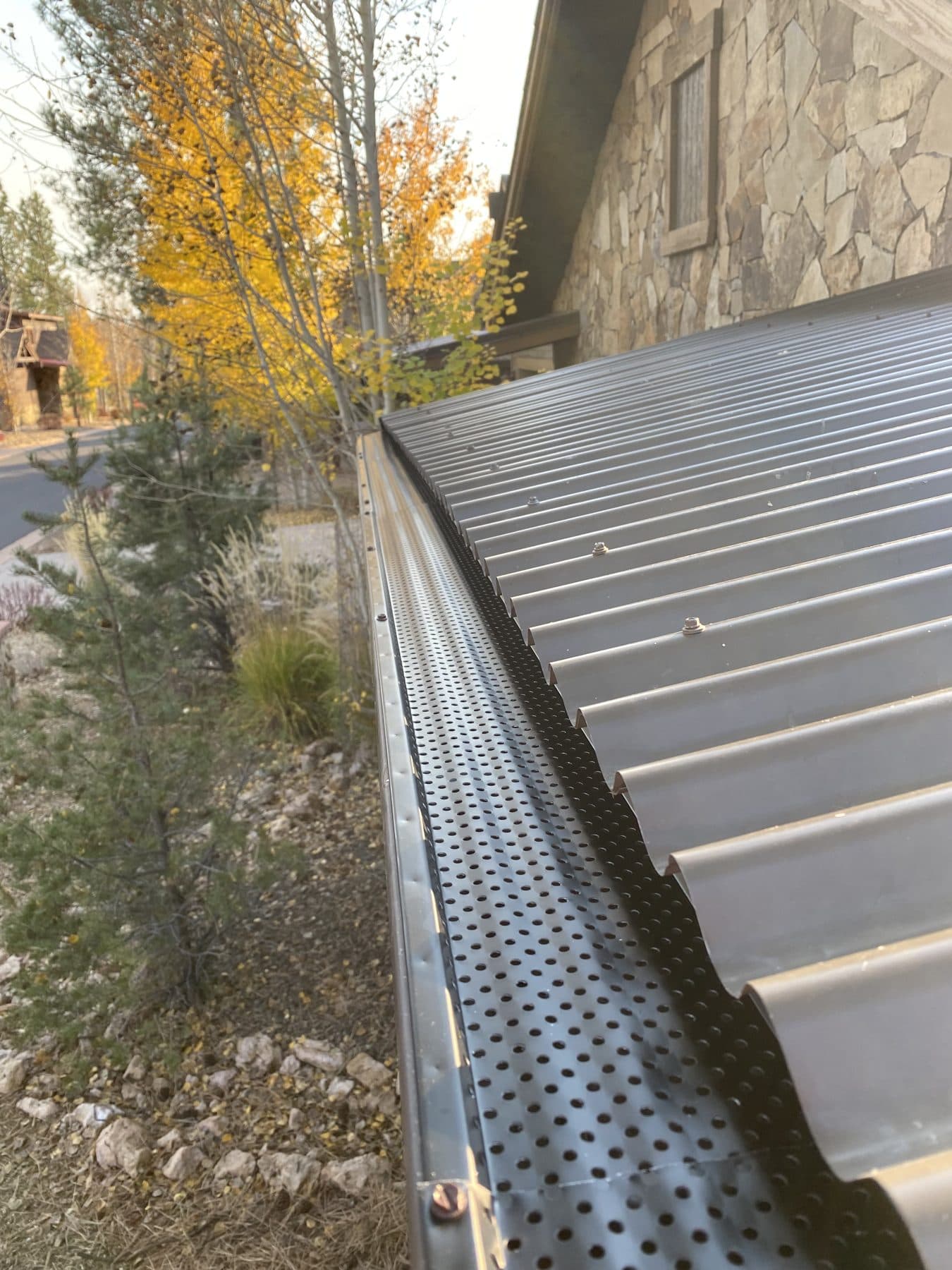 Gutter work by ACME Gutter Co. in Flagstaff, AZ