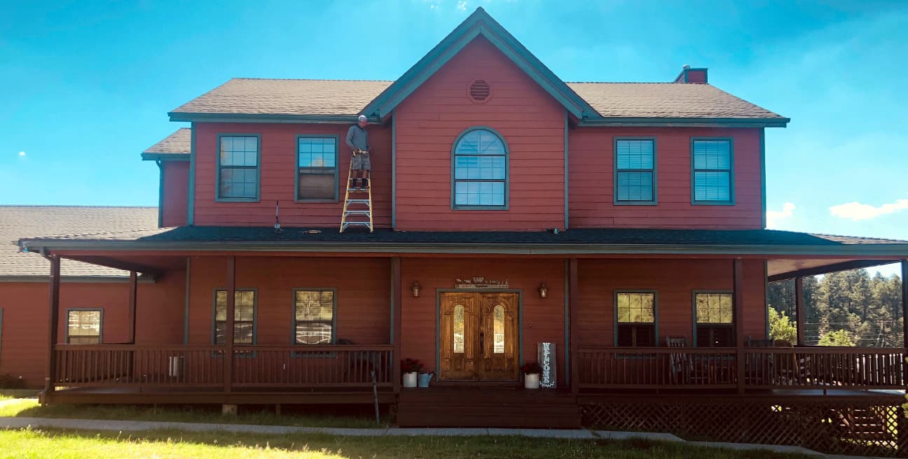 Gutter work by ACME Gutter Co. in Flagstaff, AZ