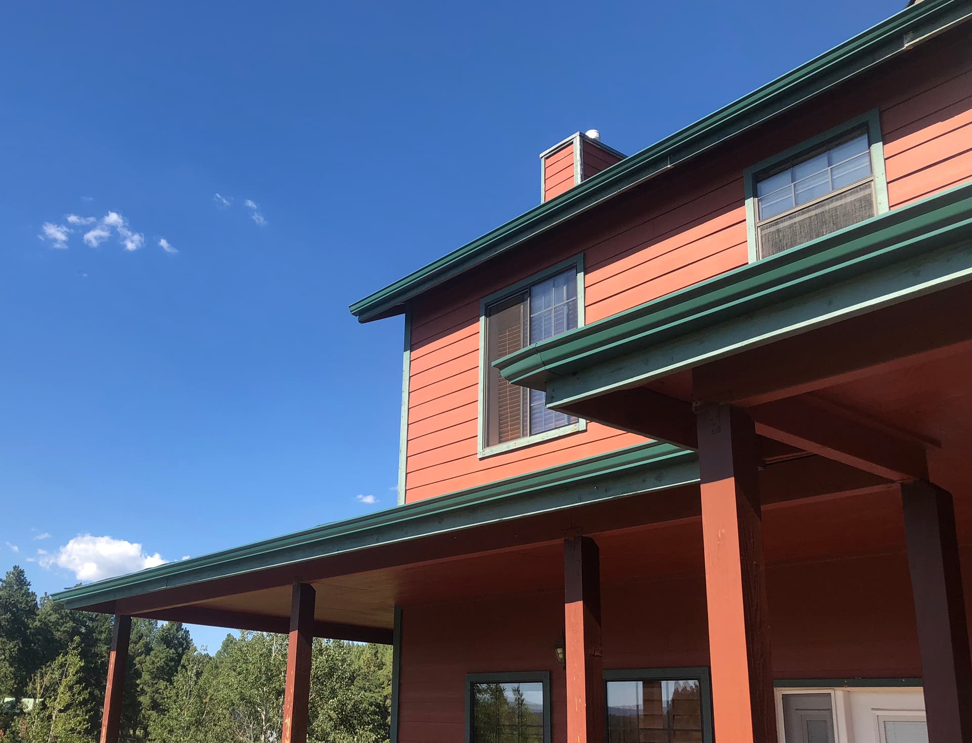 Gutter work by ACME Gutter Co. in Flagstaff, AZ